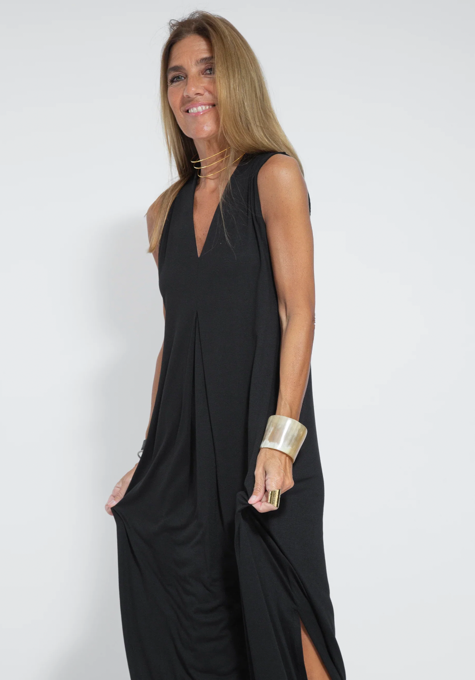 Elegante Figurvormende Jurk-En-Vest