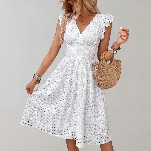 Ruche-Summerdress-Elegance