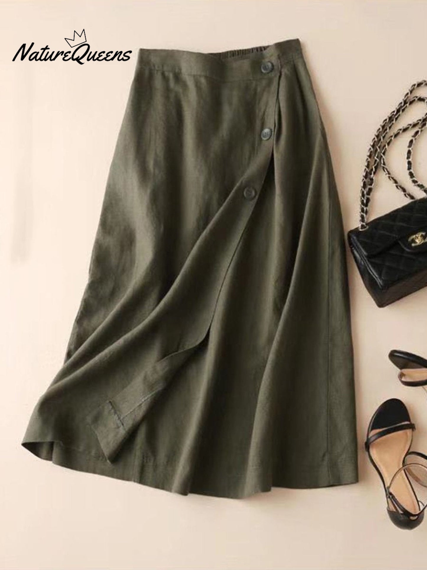 Koel Boho Midi-Rok