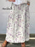 Floral Linen Pocket Jurk