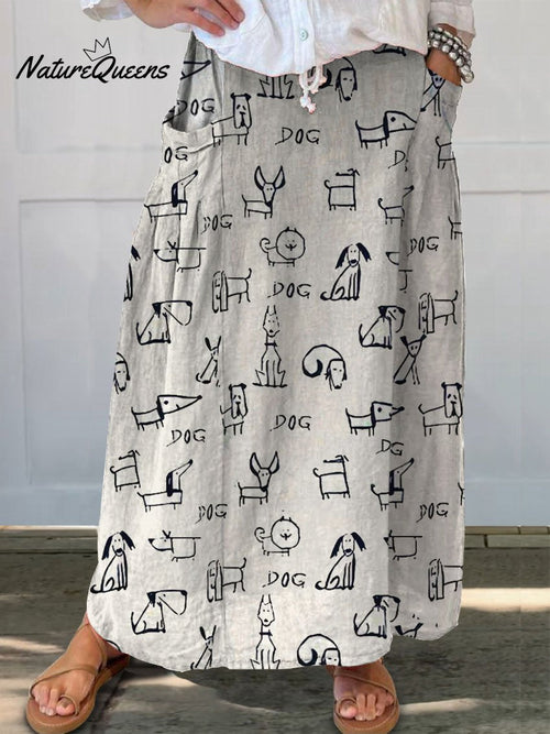 Bloemen Zomerrok Met Pockets